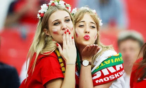 Mê mẩn ngắm những nữ du khách quyến rũ nhất tại World Cup 2018